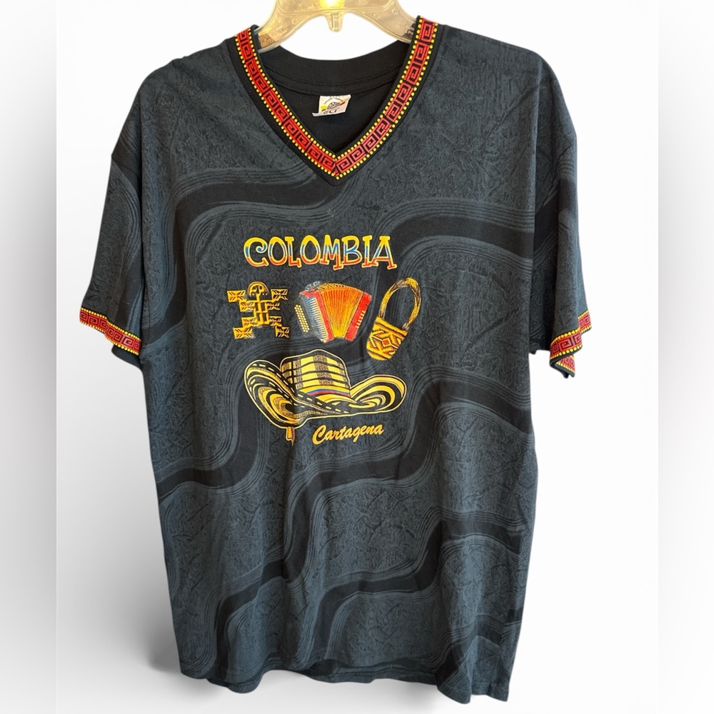 ❤️Colombia Graphic Short Sleeve Tee - Black